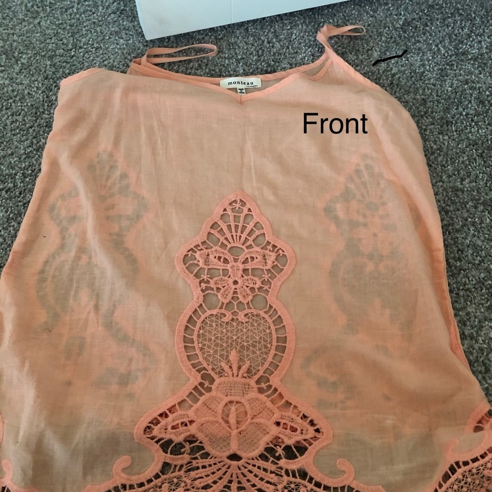 Cute lace tank top